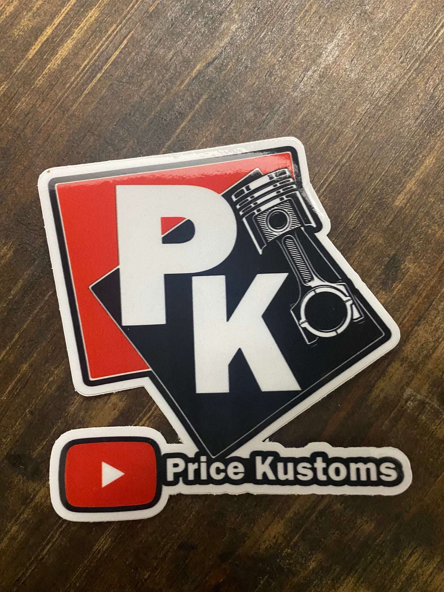 Price Kustoms Decal